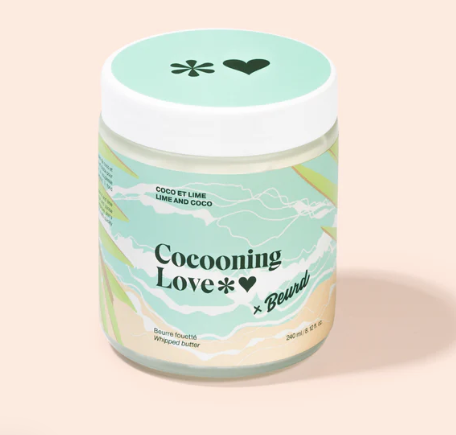 Beurre corporel fouetté Coco Lime - Cocooning Love